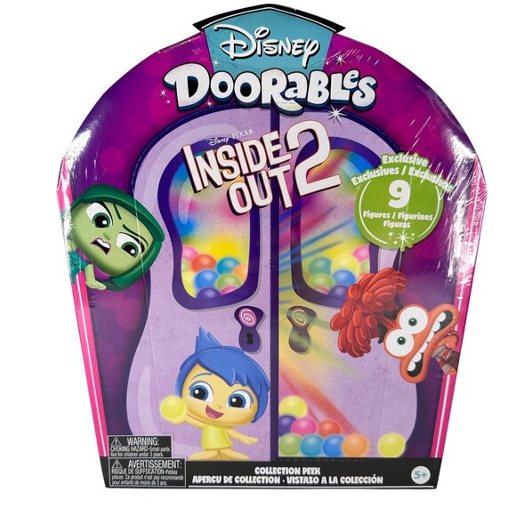 Disney Doorables Pixar Inside Out 2 Exclusive Collectible Box Set Joy Envy Fear - Picture 8 of 14